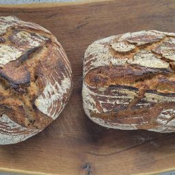 Kraftlaib #02: Weizenvollkorn-Sauerteigbrot